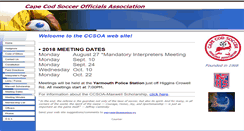 Desktop Screenshot of capecodsoa.org